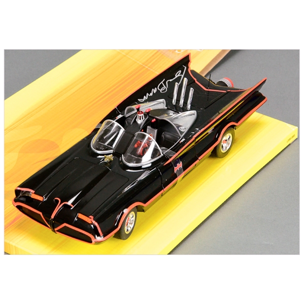 George Barris Autographed 1:18 Scale Die-Cast 1966 Batmobile