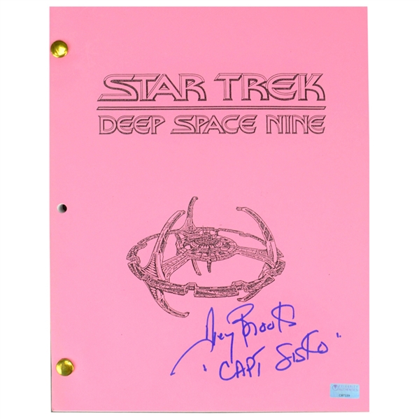 Avery Brooks Autographed Star Trek: Deep Space Nine Script