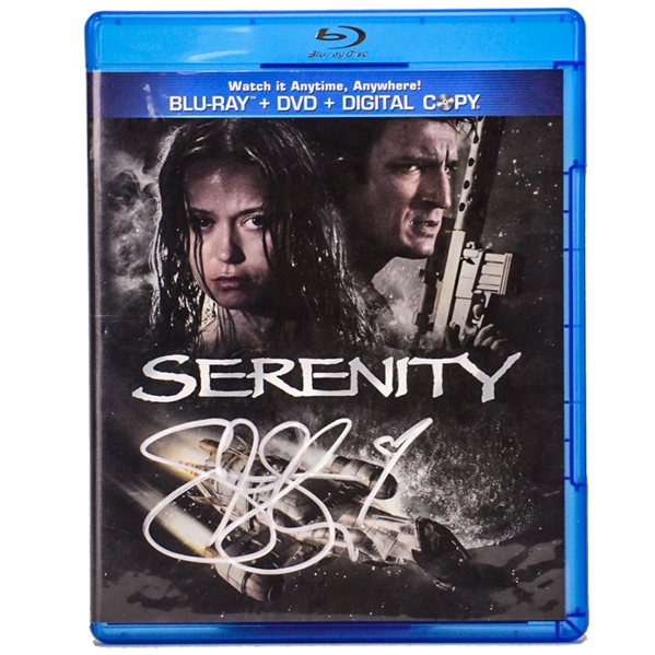 Summer Glau Autographed Serenity Blu-Ray