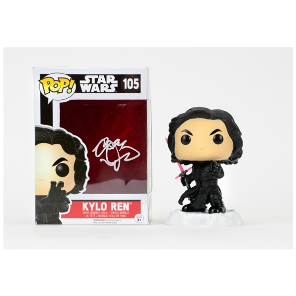 Adam Driver signed Kylo shops Ren Funko Pop