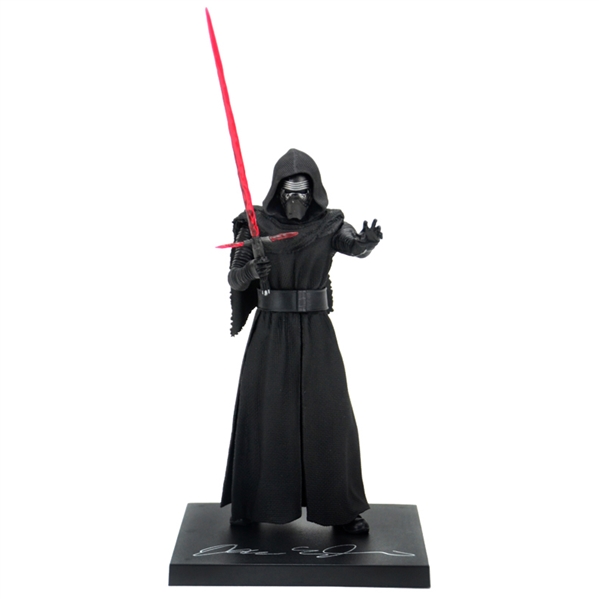 Adam Driver Autographed Star Wars: The Force Awakens Kylo Ren Statue