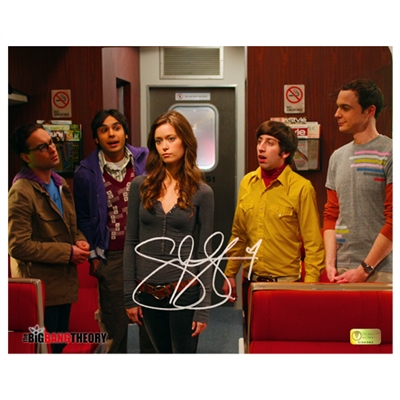 Summer Glau Autographed 8×10 Big Bang Theory Photo