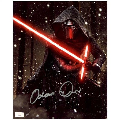 Adam Driver Autographed Star Wars: The Force Awakens 8x10 Kylo Ren Starkiller Base Photo