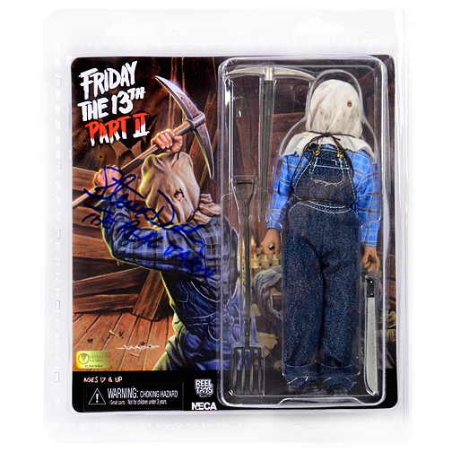 Steve Dash Autographed Friday the 13th Part II Jason Voorhees Figure