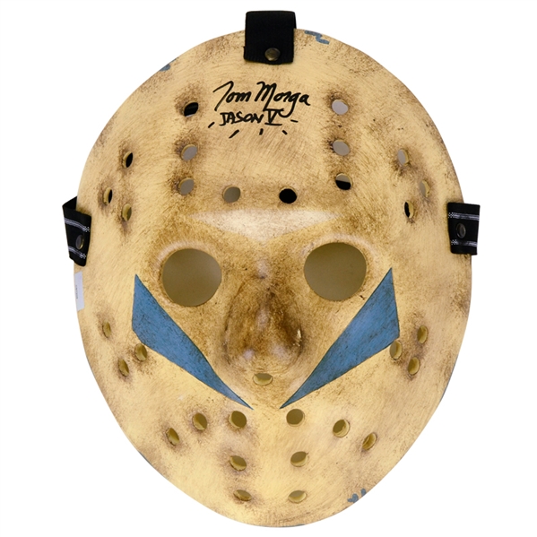 Tom Morga Signed Jason Voorhees Mask Friday the 13th Autographed JSA C –  Zobie Productions