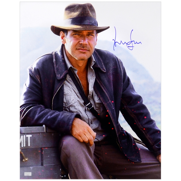 Harrison Ford Autographed 16x20 Indiana Jones Photo