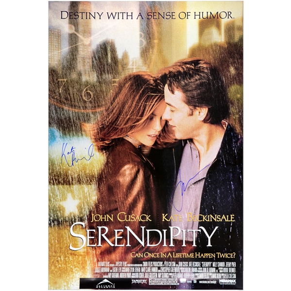 Kate Beckinsale and John Cusack 27x40 Serendipity Poster