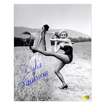 Julie Newmar Autographed 8×10 Play Ball Photo