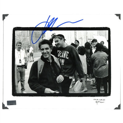 John Cusack Autographed 1996 City Hall 8x10 Photo with Al Pacino No. 2 from Personal Collection