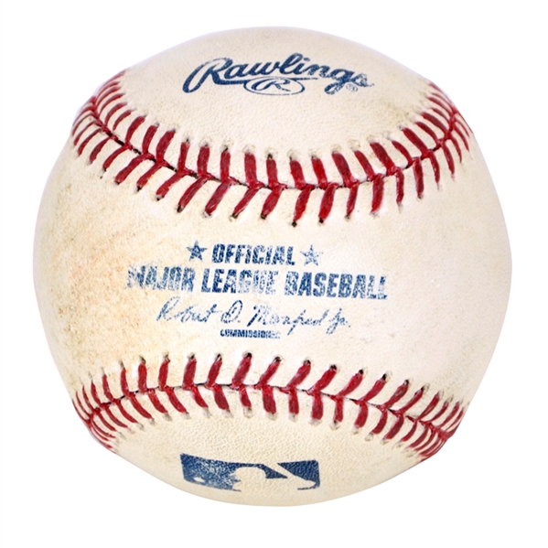 John Cusack Chicago Cubs 2016 Game Used Wrigley Field Baseball