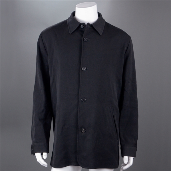 John Cusack Screen Worn Ermenegildo Zegna Black Button Down Shirt