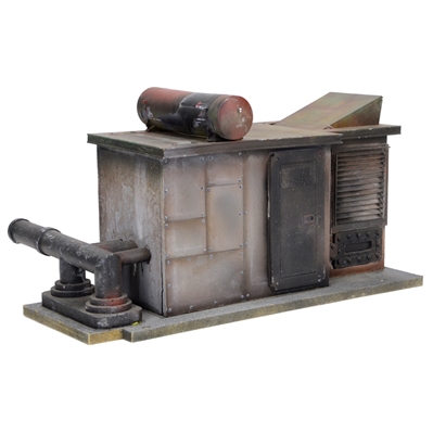1995 Batman Forever Screen Used Miniature Rooftop Scene Model with Val Kilmer Letter of Authenticity