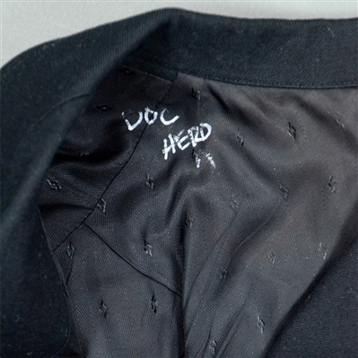 Val Kilmer 1993 Tombstone Doc Holliday Screen Worn Hero A Black Custom Blazer 