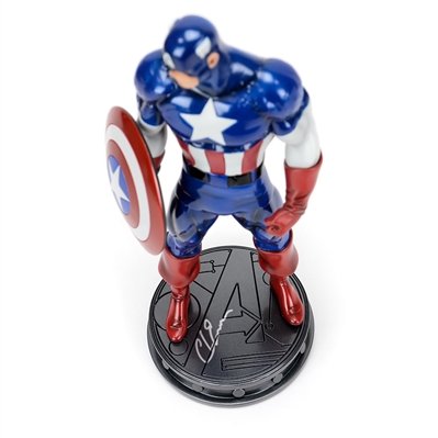 Chris Evans Autographed Bowen Studios Captain America Avengers 12 Statue 