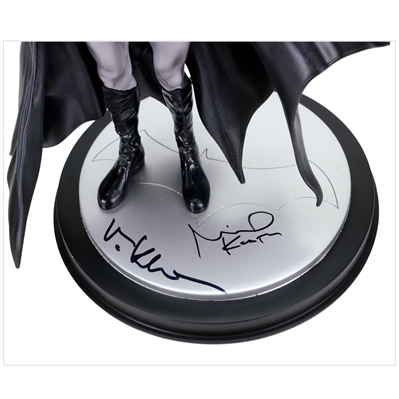 Michael Keaton & Val Kilmer Autographed Alex Ross Batman Dark Crusader 12 Statue
