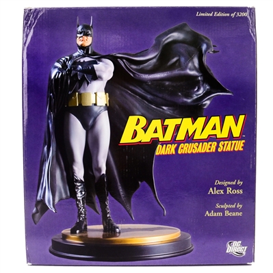 Michael Keaton & Val Kilmer Autographed Alex Ross Batman Dark Crusader 12 Statue