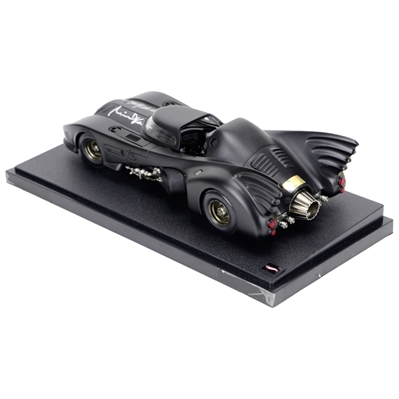 Michael Keaton & Billy Dee Williams Autographed 1989 Batman 1:18 Scale Die-Cast Batmobile