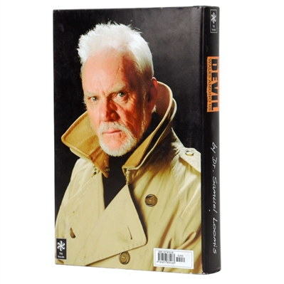 Malcom McDowell Autographed Rob Zombie 2009 Halloween II The Devil Walks Among Us Production Prop Book