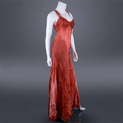 Chloe Grace Moretz 2013 Carrie Screen Worn Hero Post Sprinkler Scene Bloody Dress