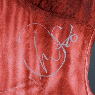 Chloe Grace Moretz 2013 Carrie Screen Worn Hero Post Sprinkler Scene Bloody Dress