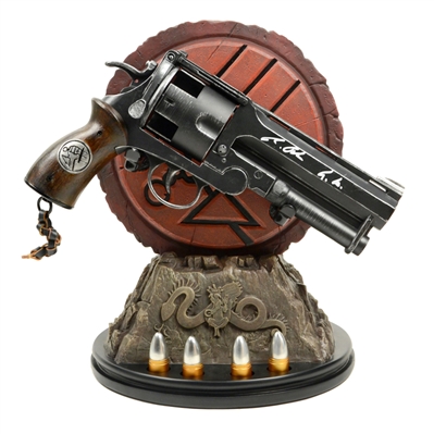 Ron Perlman Autographed Sideshow Hellboy II The Golden Army 1:1 Scale Samaritan