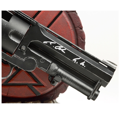 Ron Perlman Autographed Sideshow Hellboy II The Golden Army 1:1 Scale Samaritan