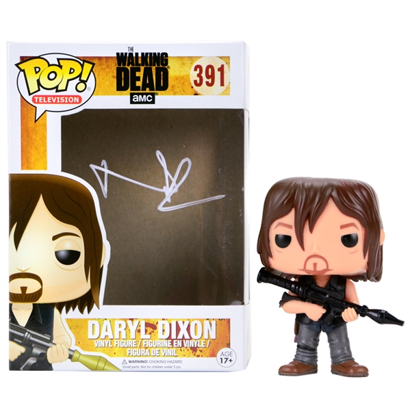 Norman Reedus Autographed The Walking Dead Daryl Dixon POP Vinyl 391
