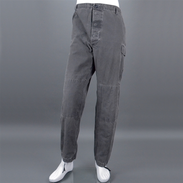 John Cusack Screen Worm Grey Cargo Pants 