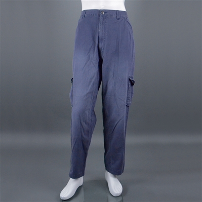 John Cusack Screen Worn Steel Blue Cargo Pants 