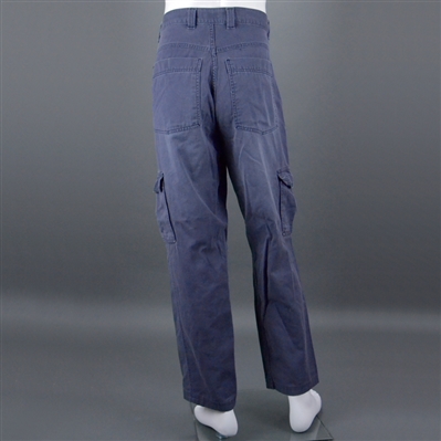 John Cusack Screen Worn Steel Blue Cargo Pants 