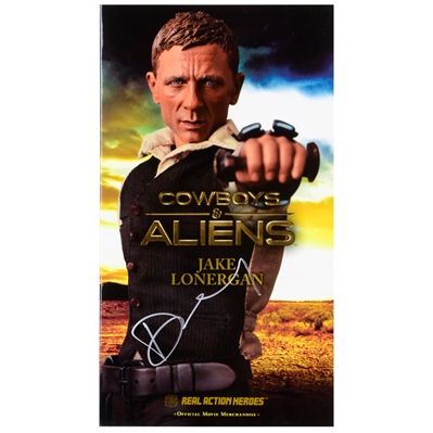 Daniel Craig Autographed Real Action Heroes Cowboys & Aliens Jake Lonergan Figure 