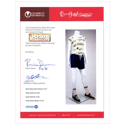 Rosario Dawson Screen Worn 2001 Josie and the Pussycats Wardrobe