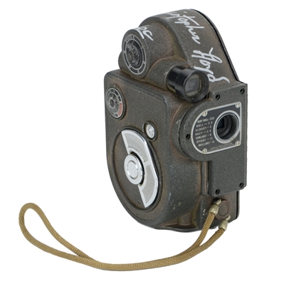 Michael J. Fox and Christopher Lloyd Autographed 1985 Back to The Future Screen Used Vintage Revere Camera Prop