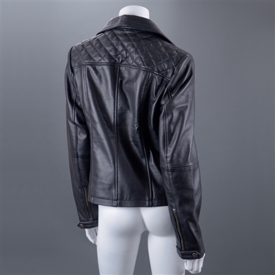 Camren Bicondova Autographed Replica Gotham Selina Kyle Leather Jacket with Inscription