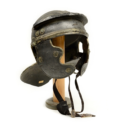 Liam McIntyre Autographed 2012-2013 Spartacus Screen Used Soldier Helmet with Costume