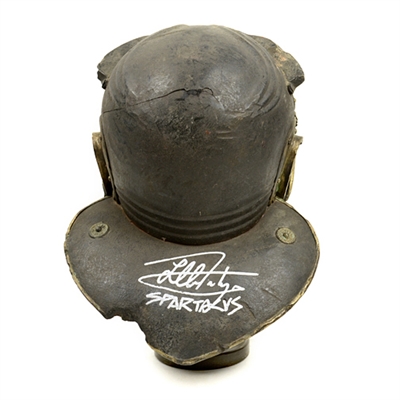 Liam McIntyre Autographed 2012-2013 Spartacus Screen Used Soldier Helmet with Costume