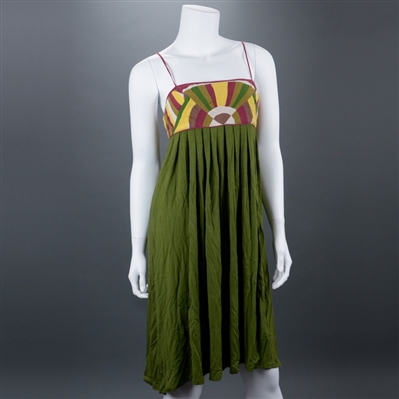 Cobie Smulders How I Met Your Mother Robin Scherbatsky Screen Worn Catherine Malandrino Spaghetti Strap Dress