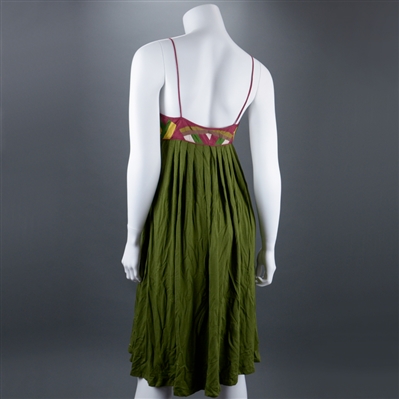 Cobie Smulders How I Met Your Mother Robin Scherbatsky Screen Worn Catherine Malandrino Spaghetti Strap Dress