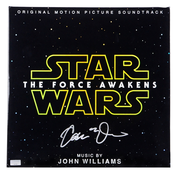 Adam Driver Autographed Star Wars The Force Awakens LP Soundtrack Double Vinyl Album