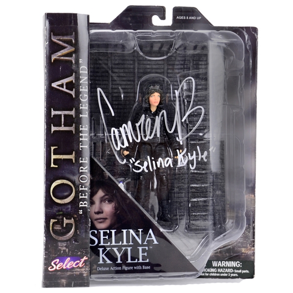 Camren Bicondova Autographed Gotham Selina Kyle Deluxe Action Figure * FINAL ONE!