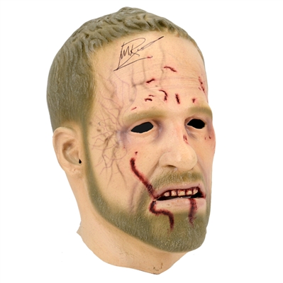 Michael Rooker Autographed Official The Walking Dead Merle Mask