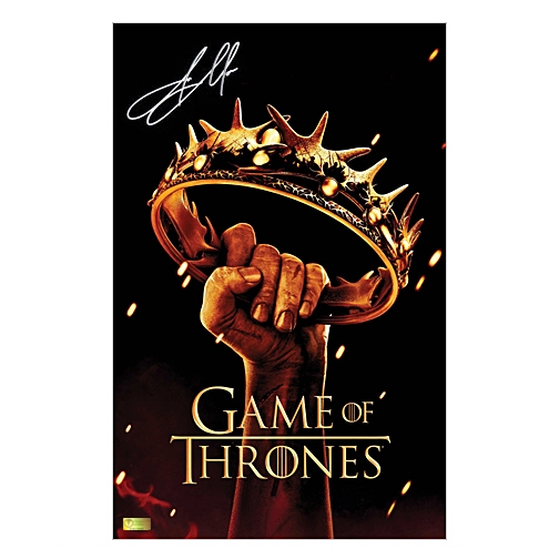 Jason Momoa Autographed 11×17 Game of Thrones Season II Poster