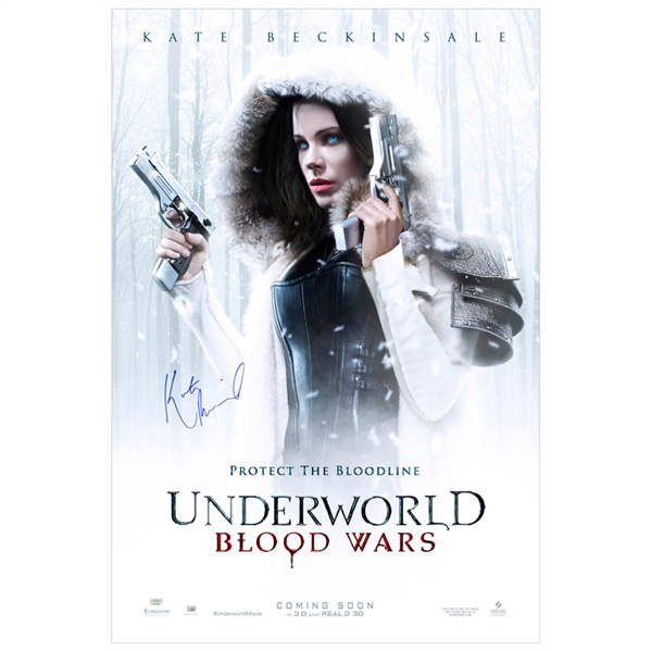 Kate Beckinsale Autographed Underworld Blood Wars Original Single-Sided Movie Poster 