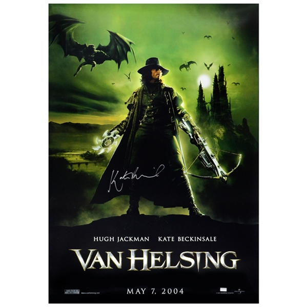Kate Beckinsale Autographed Van Helsing Original 27x40 Double-Sided Movie Poster