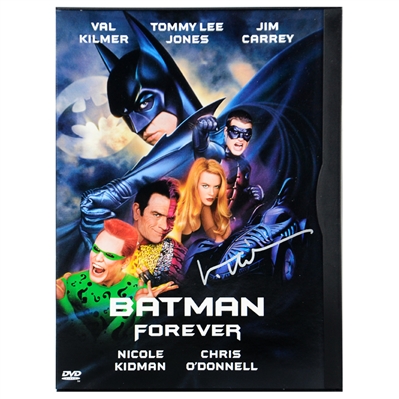 Val Kilmer Rare Autographed Batman Forever DVD 