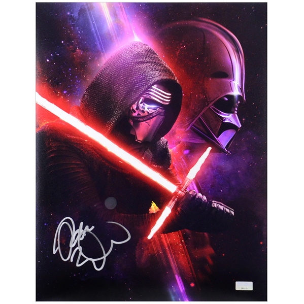Adam Driver Autographed Star Wars 11×14 Legacy Photo