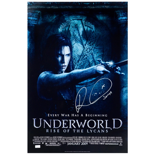 Rhona Mitra Autographed 11x17 Original Promotional Underworld Rise of Lycans Poster