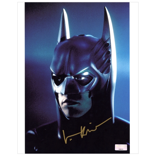 Val Kilmer Autographed 8x10 Batman Photo