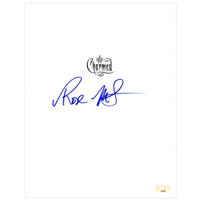 Rose McGowan Autographed Charmed Script Cover 