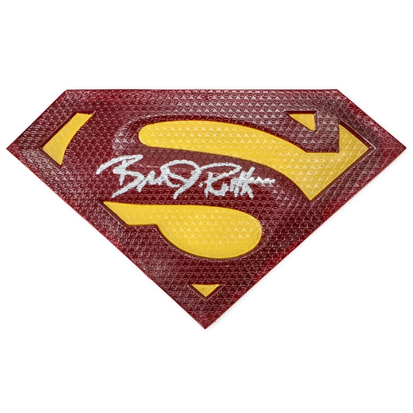 Brandon Routh Autographed Superman Emblem 